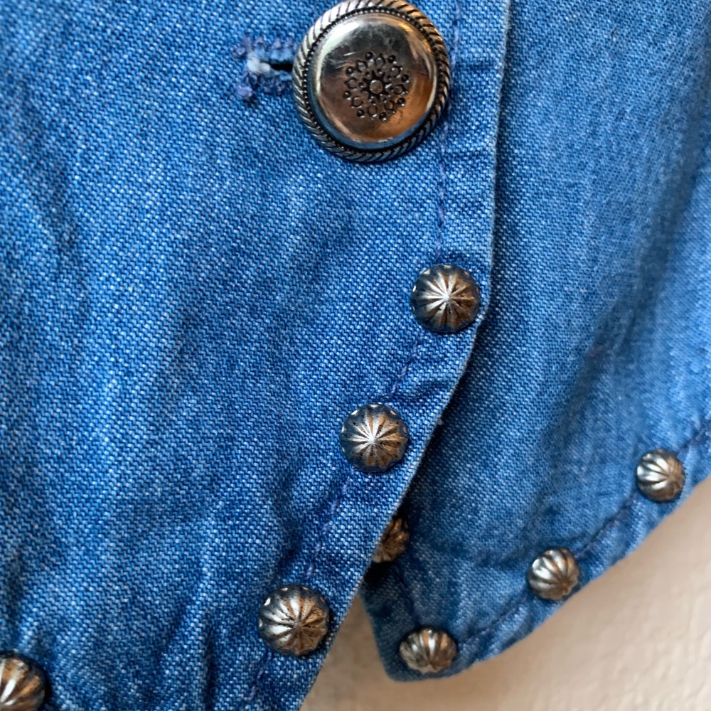 Vintage Denim Button Up - image 3